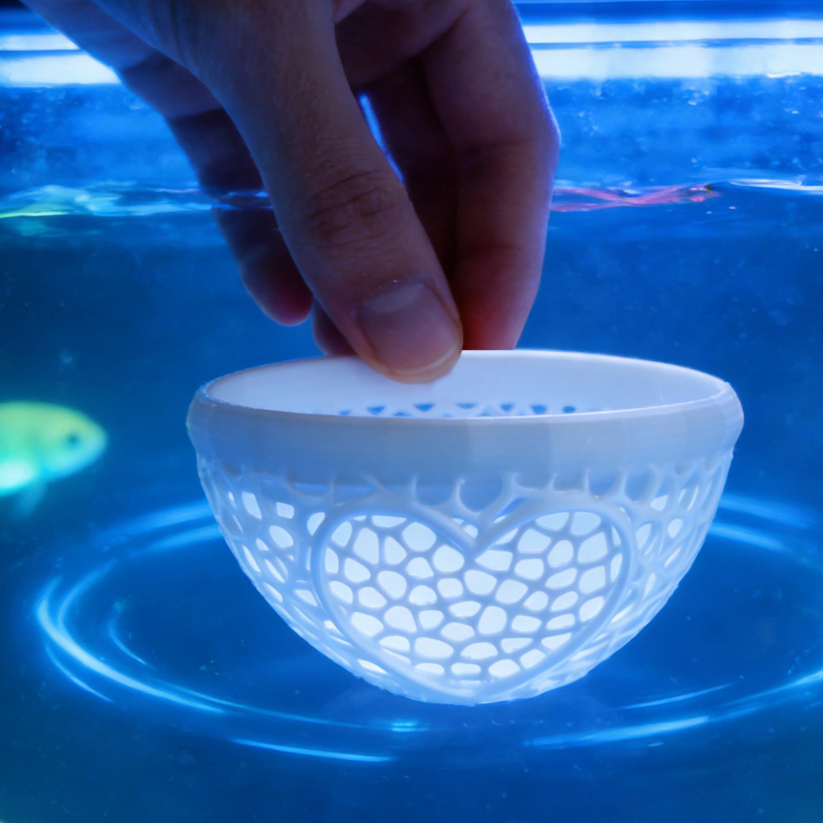 Aquarium Plant Rings - Schwimmende Betta-Höhle Betta-Hängematte Schwimmender Betta-Versteck 3D-gedruckte