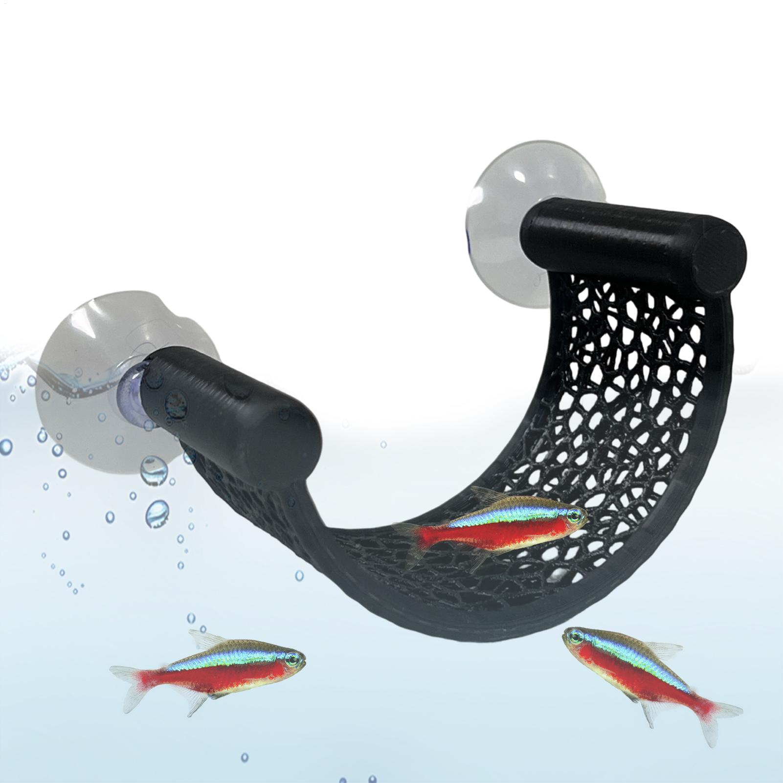 Aquarium Plant Rings - Schwimmende Betta-Fisch-Hängematte, schwimmende Ruheplattformen, Fisch-Hängematte, Garnelenhöhle,