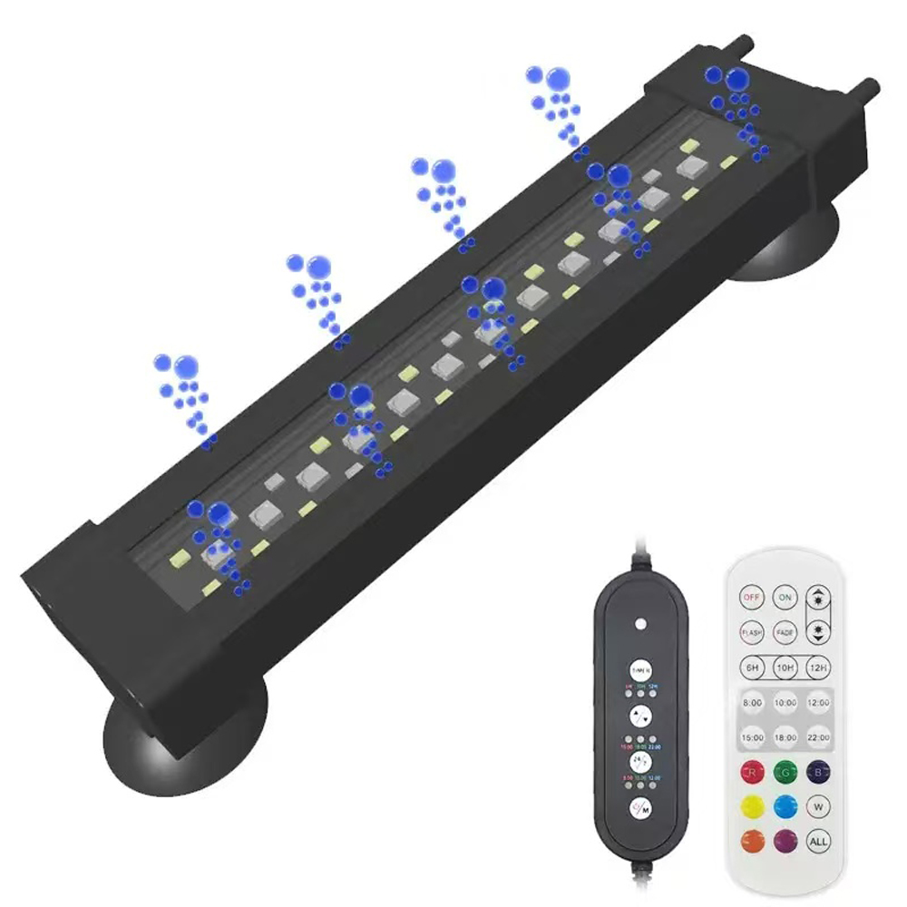 Aquarium Plant Growth Light - 20–70 cm Aquarium, 24/7 Vollspektrum-Beleuchtung, LED-Licht,