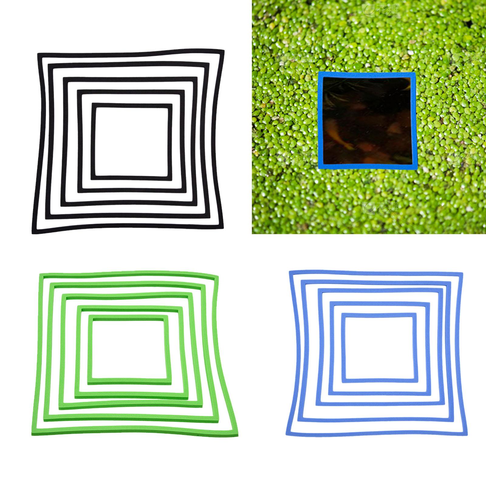 Aquarium Plant Rings - Schwimmende Pflanzenringe für Aquarien – Grasblocker