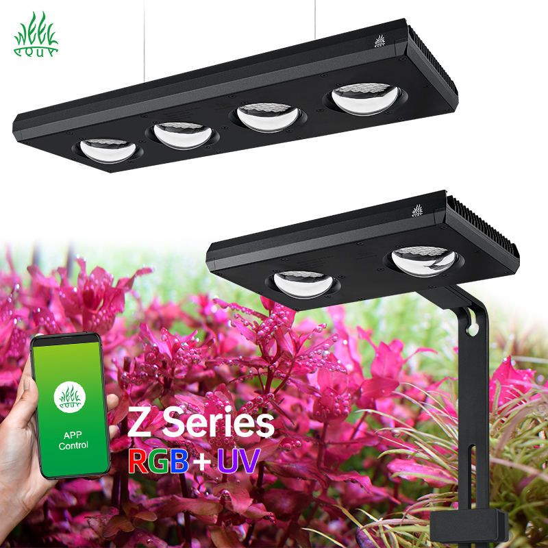 Planted Aquarium Uv Light - Week Aqua Z250 Pro Vollspektrum LED-Aquariumbeleuchtung
