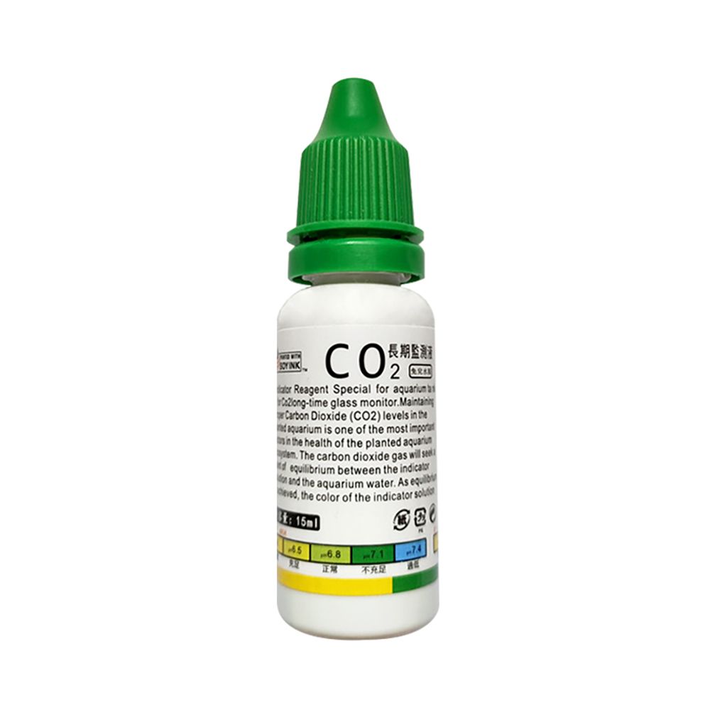 Glass Co2 Drop Checker - Term Gras Aquarium Tester Monitor PH