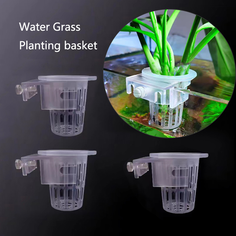 Aquarium Plant Rings - Aquarium Pflanzen Korb Hydrokultur Unterstützung Hangable
