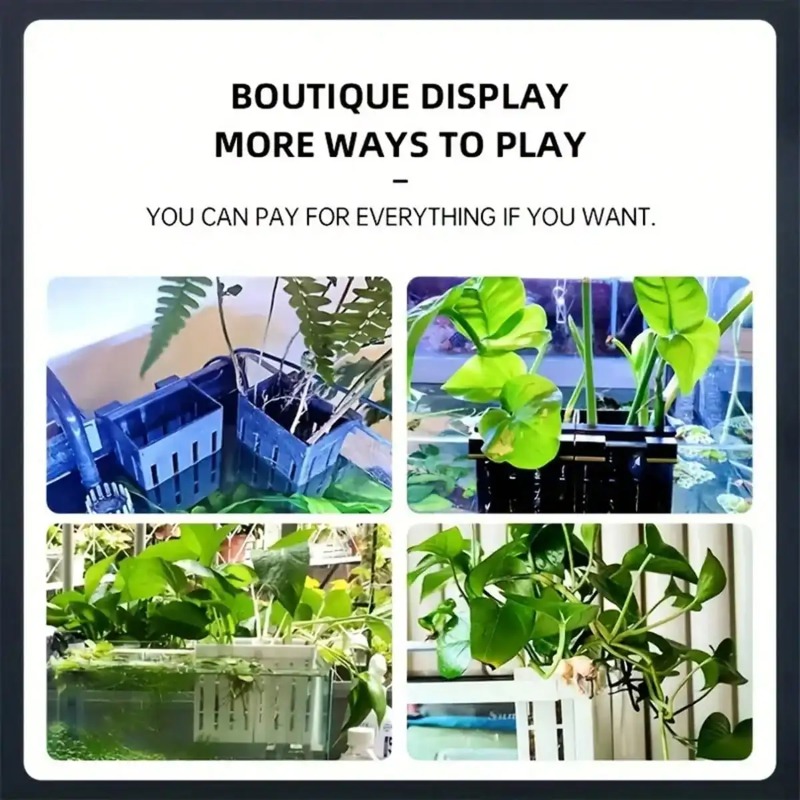 Aquarium-Pflanzenhalter Schwar – Aquarium Planting Ideas Bewertung und Preis