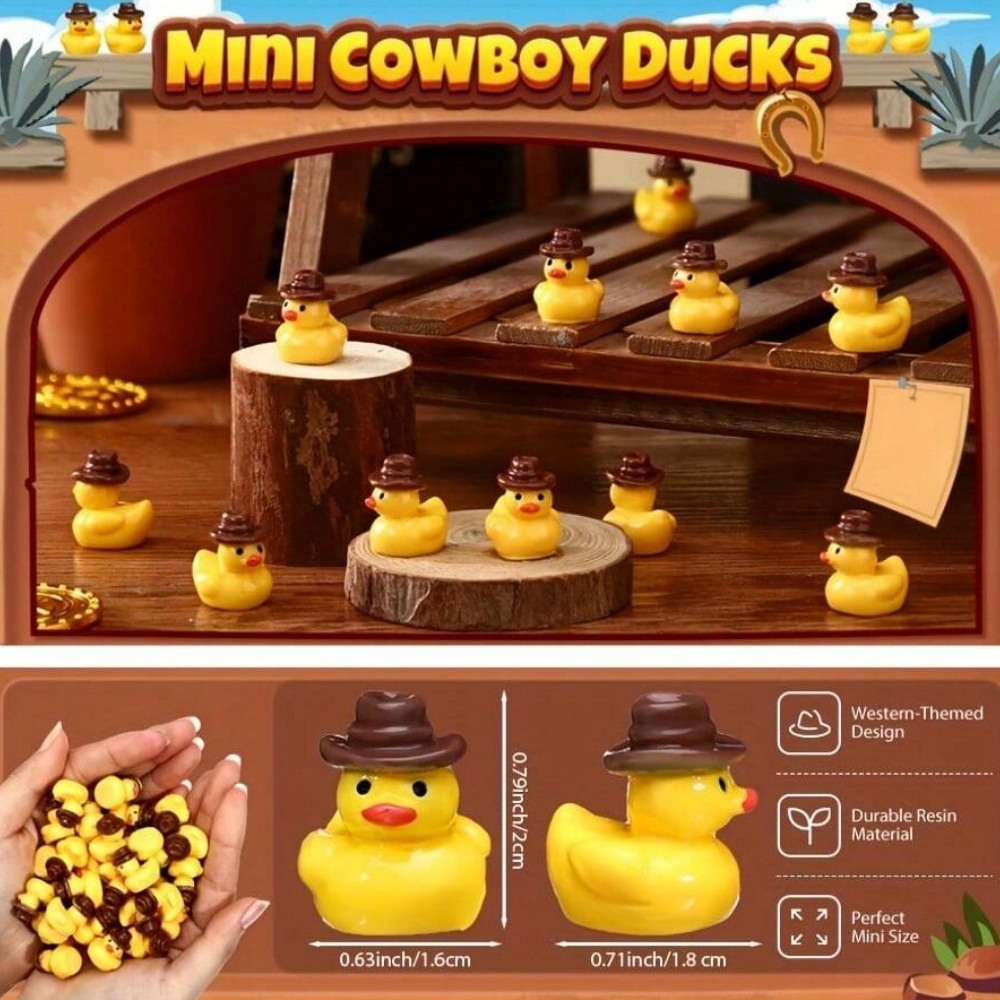 50 Stück Mini-Resin-Cowboy-Ent – Aquarium Planting Ideas Bewertung und Preis