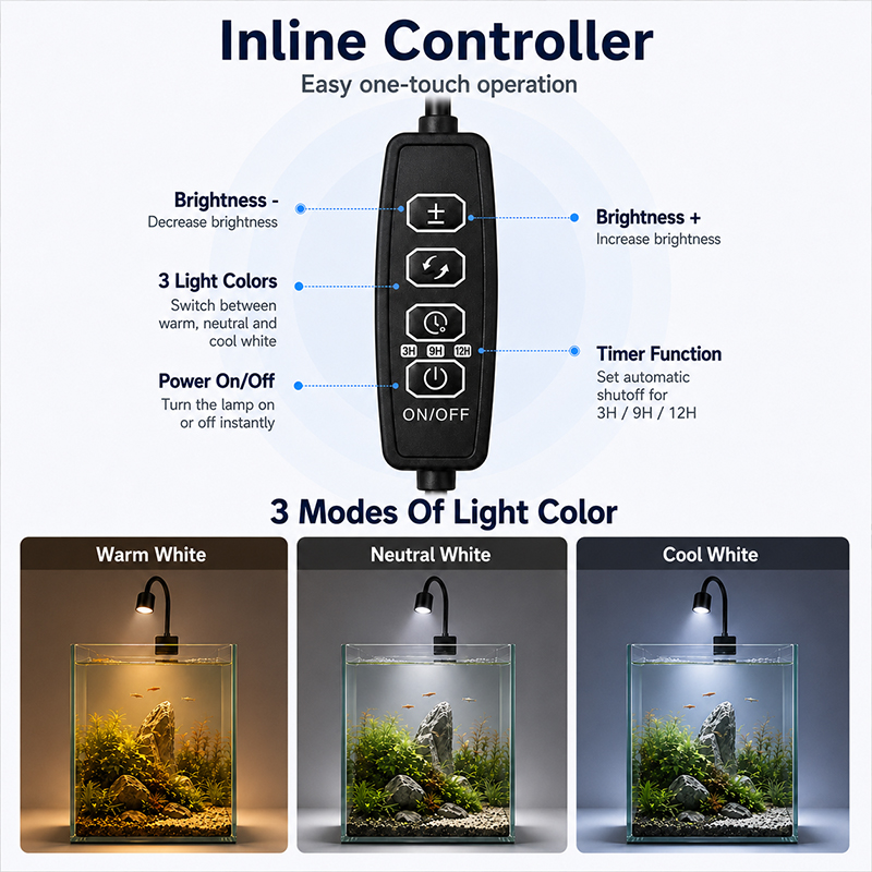 USB-LED-Aquariumbeleuchtung, P – Aquarium Plant Growing Bewertung und Preis