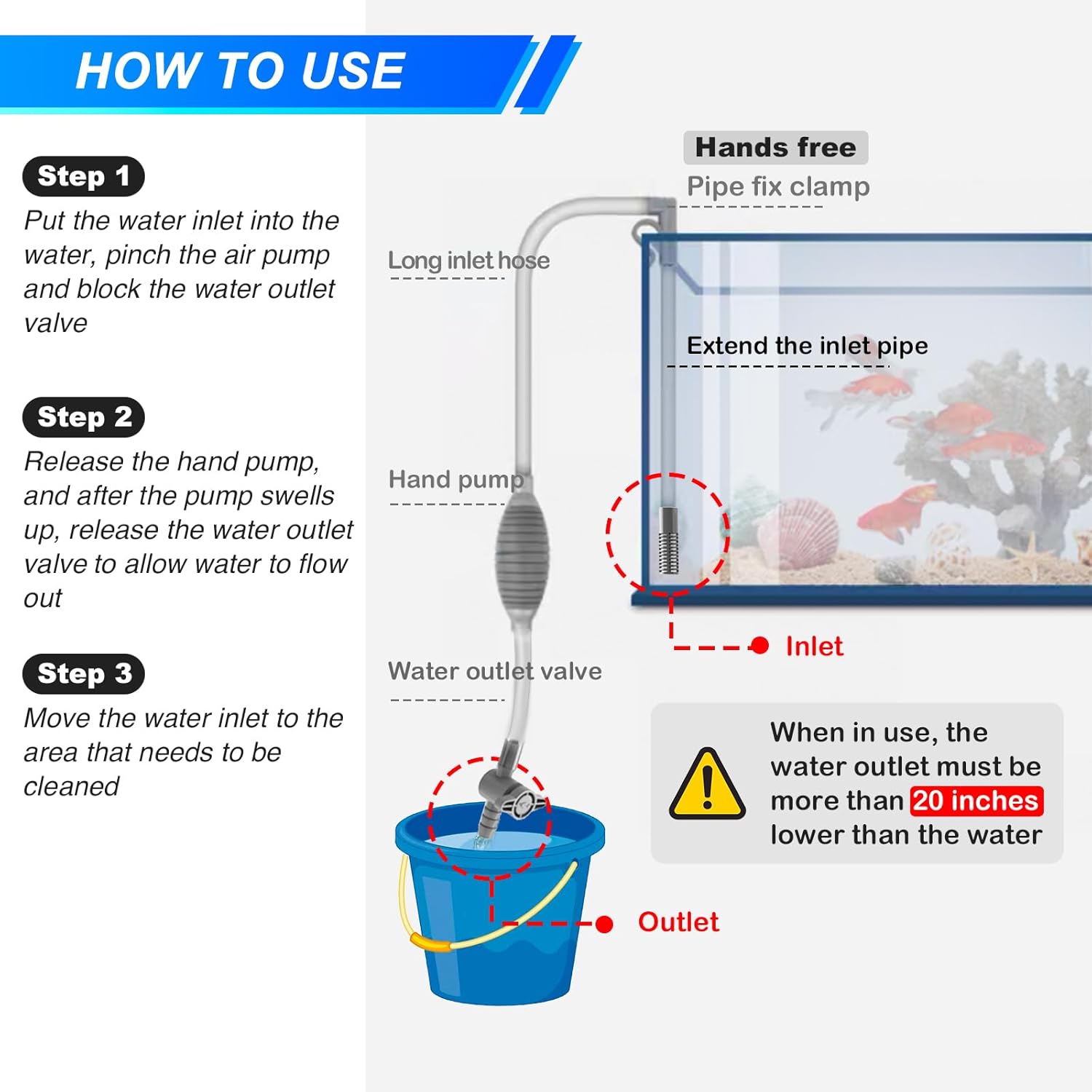 Großes Aquarium Aquarium Sipho – Planted Aquarium Maintenance Kit Bewertung und Preis