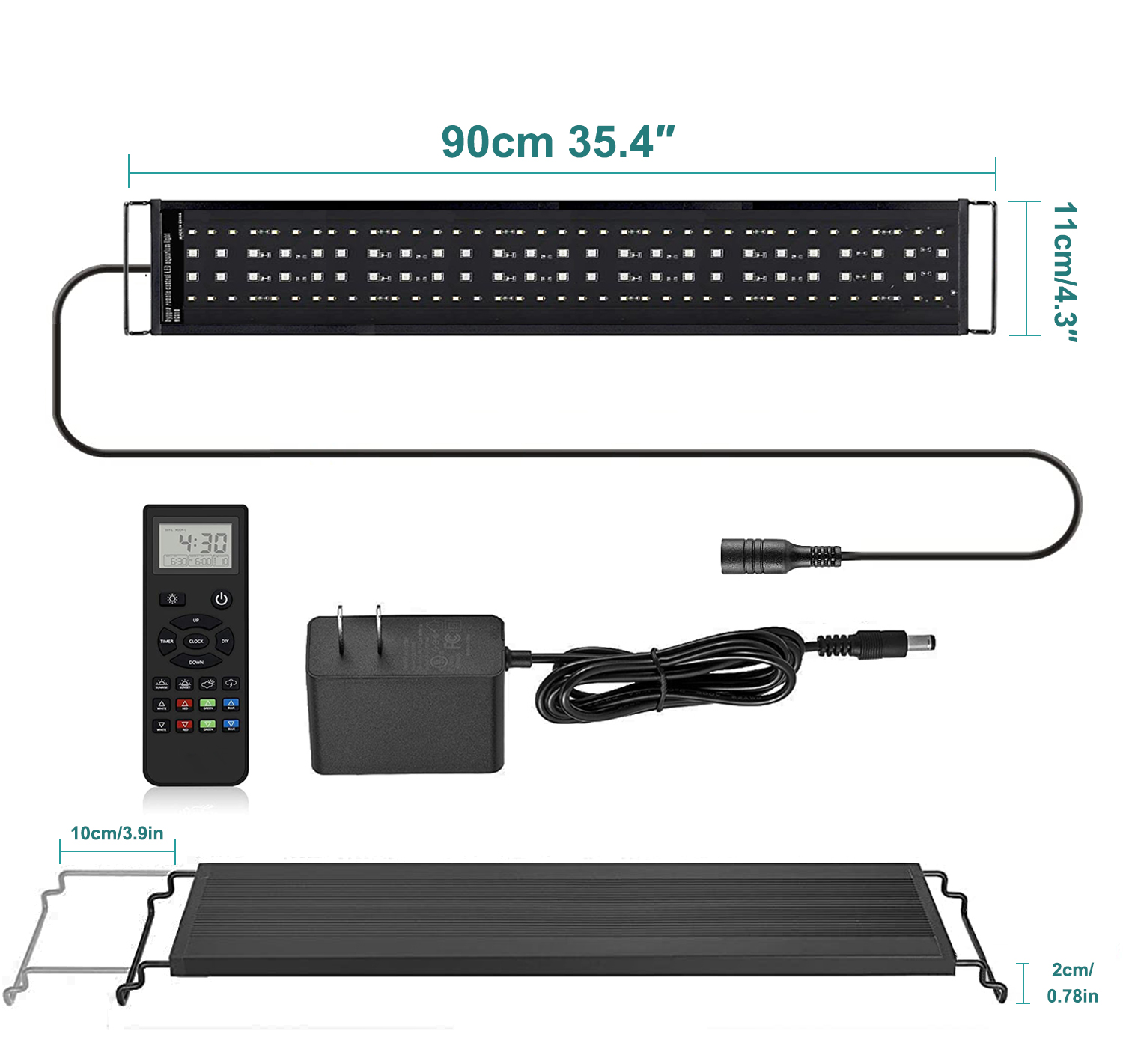 Wasserdichte Landschafts-Profi – Aquarium Plant Grow Light Bewertung und Preis