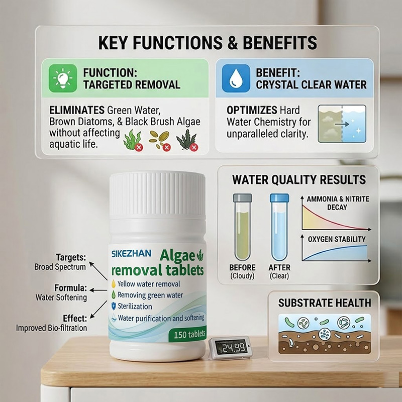 Schnelle Algenentferner-Tablet – Planted Aquarium Algae Control Bewertung und Preis