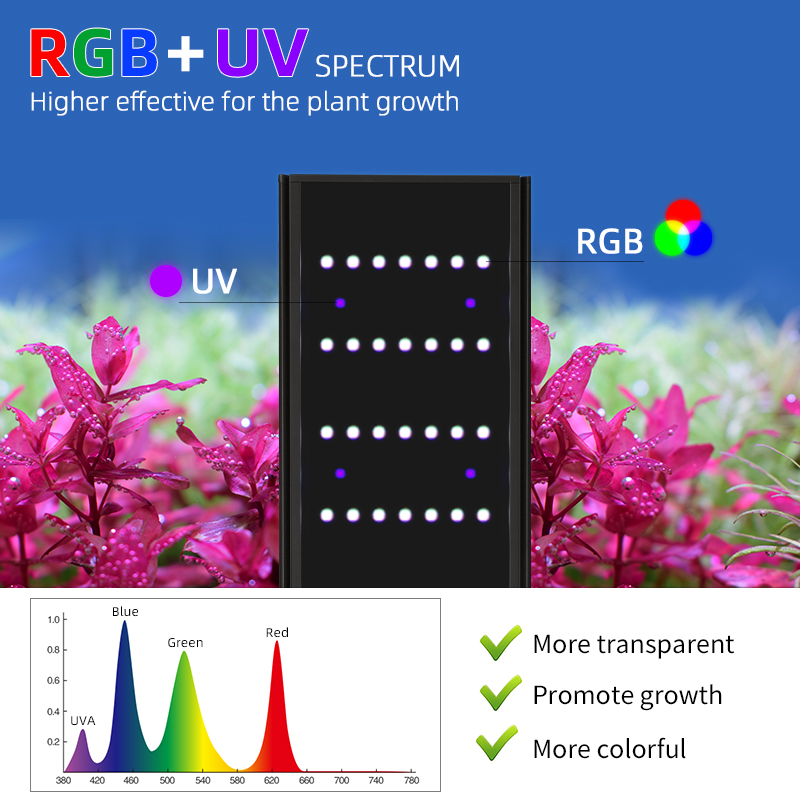 Week Aqua L Serie LED-Aquarien – Planted Aquarium Uv Light Bewertung und Preis