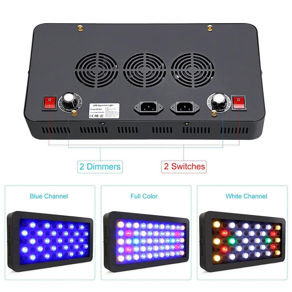 165 W LED-Aquarien, dimmbare K – Aquarium Plant Growing Bewertung und Preis