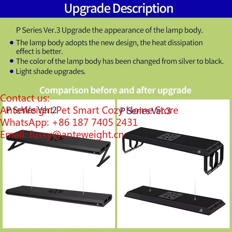 P600/P900/P1200Pro Ver.3 Volls – Planted Aquarium Uv Light Bewertung und Preis