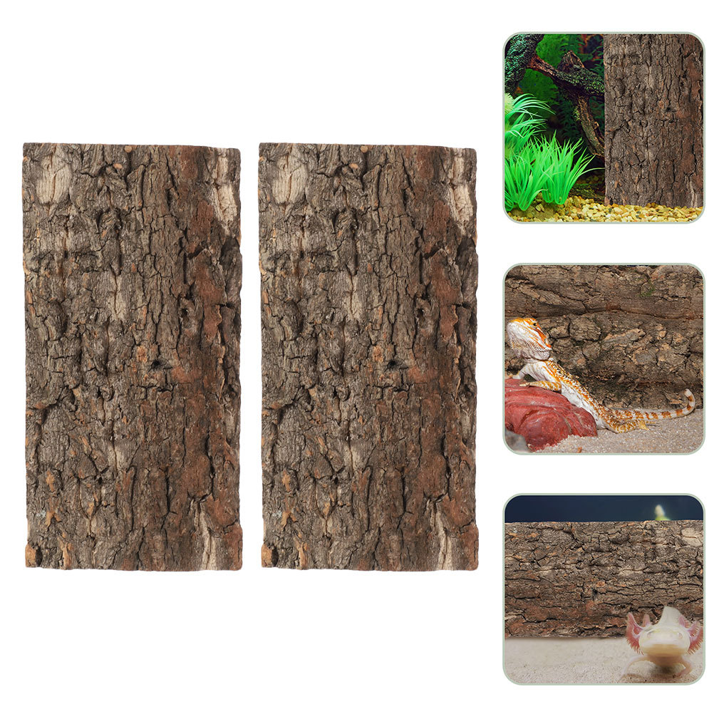 2 Stücke Terrarium Kork Rinde  – Aquarium Planting Ideas Bewertung und Preis