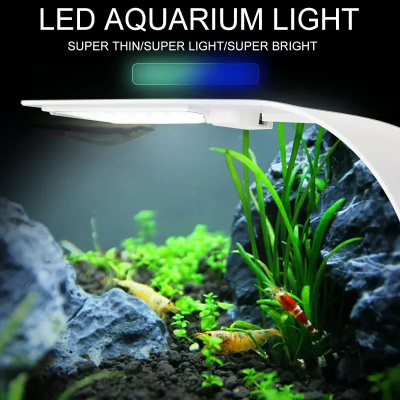Ultradünnes LED-Aquariumlicht, – Aquarium Plant Growth Light Bewertung und Preis