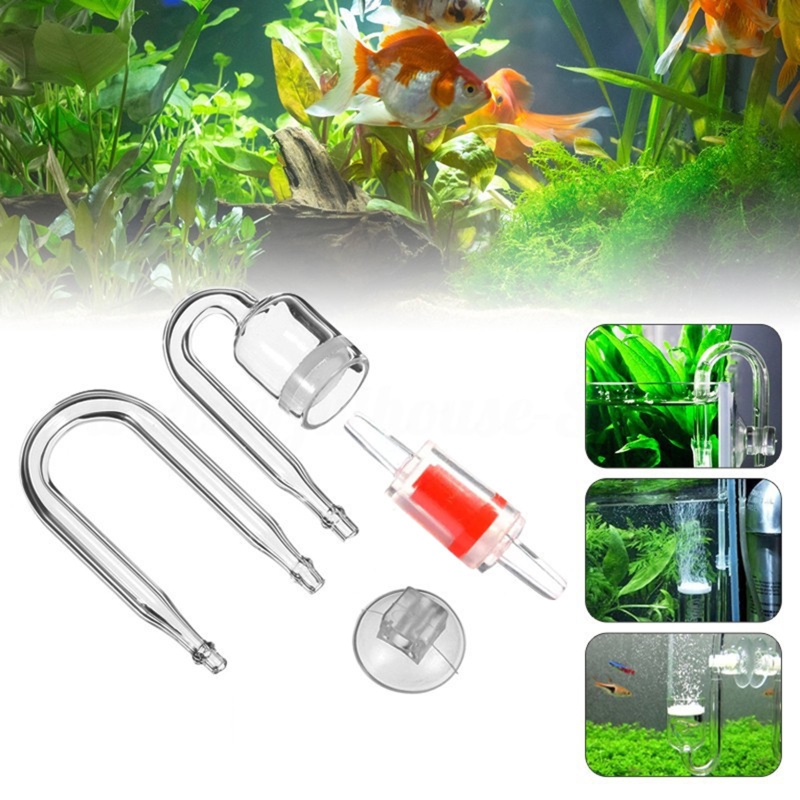 4 stücke Set DIY CO2-Diffusor  – Glass Co2 Drop Checker Bewertung und Preis