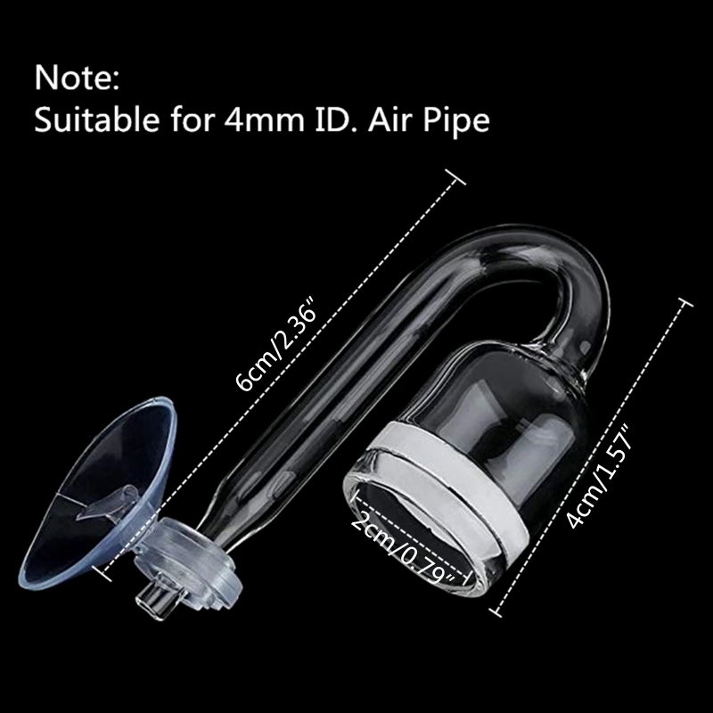 4 stücke Set DIY CO2-Diffusor  – Glass Co2 Drop Checker Bewertung und Preis